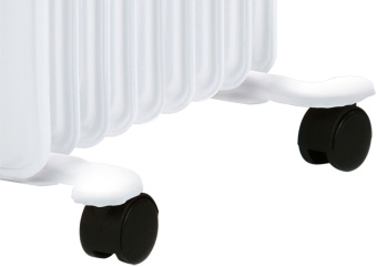 Радиатор масляный Ballu Classic BOH/CL-05WRN 1000Вт белый/черный - купить недорого с доставкой в интернет-магазине