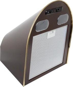 Вытяжка каминная Elikor Эпсилон 50П-430-П3Л медный антик/золотистый управление: ползунковое (1 мотор) - купить недорого с доставкой в интернет-магазине