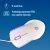 Мышь Оклик 245M белый оптическая 1000dpi USB 3but (471480) - купить недорого с доставкой в интернет-магазине