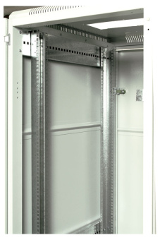 Шкаф коммутационный ЦМО (ШТК-М-42.6.6-1ААА) напольный 42U 600x600мм пер.дв.стекл задн.дв.стал.лист 2 бок.пан. направл.под закл.гайки 550кг серый 455мм 92.3кг 180град. 2030мм - купить недорого с доставкой в интернет-магазине