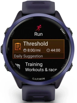 Смарт-часы Garmin Forerunner 570 47мм 1.4" AMOLED корп.фиолетовый рем.фиолетовый разм.брасл.:135-205мм (010-02971-02) - купить недорого с доставкой в интернет-магазине