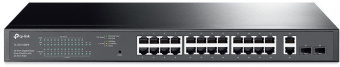 Коммутатор TP-Link JetStream TL-SG1428PE 26x1Гбит/с 2SFP 24PoE+ 250W управляемый - купить недорого с доставкой в интернет-магазине