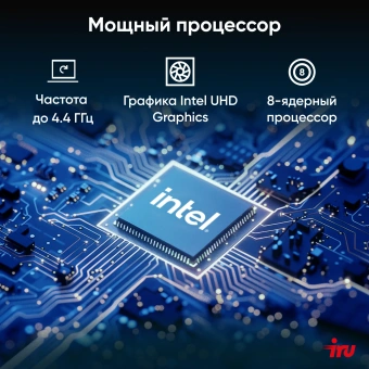 Неттоп IRU Tactio 515 i5 12450H (2) 16Gb SSD512Gb Iris Xe Windows 11 Pro 64 2xGbitEth WiFi BT 100W серый (RUS) (2195518) - купить недорого с доставкой в интернет-магазине