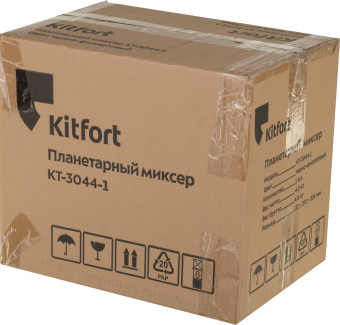 Миксер планетарный Kitfort КТ-3044-1 1000Вт черный/фиолетовый - купить недорого с доставкой в интернет-магазине