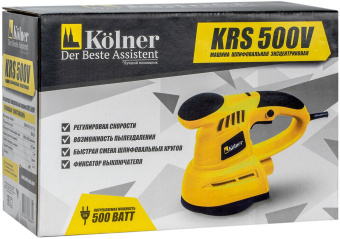 Эксцентриковая шлифмашина Kolner KRS 500V 500Вт D125мм (КН500) - купить недорого с доставкой в интернет-магазине