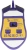 Мышь A4Tech Bloody L65 Max желтый/фиолетовый оптическая 12000dpi USB 6but (L65 MAX/ROYAL VIOLET) - купить недорого с доставкой в интернет-магазине