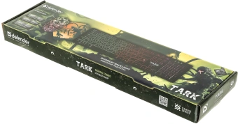 Клавиатура + мышь Defender Tark C-779 клав:черный мышь:черный USB LED (52779) - купить недорого с доставкой в интернет-магазине