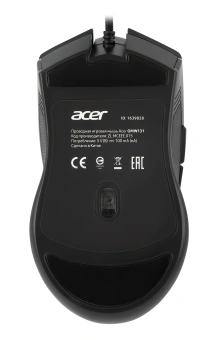 Мышь Acer OMW131 черный оптическая 6400dpi USB 7but (ZL.MCEEE.015) - купить недорого с доставкой в интернет-магазине