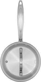 Ковш Rondell RainDrops RDS-1292 1.7л. d=16см (с крышкой) стальной - купить недорого с доставкой в интернет-магазине