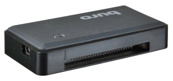 Устройство чтения карт памяти USB2.0 Buro BU-CR-151 черный - купить недорого с доставкой в интернет-магазине