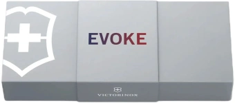 Нож перочинный Victorinox Evoke Alox (0.9415.D221) 136мм 5функц. синий/красный подар.коробка в комплекте: паракорд - купить недорого с доставкой в интернет-магазине