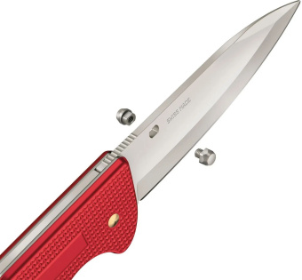 Нож перочинный Victorinox Evoke Alox (0.9415.D20) 136мм 5функц. красный без чехла подар.коробка - купить недорого с доставкой в интернет-магазине