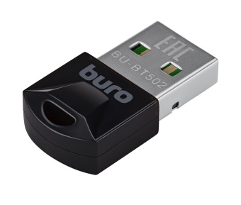 Адаптер USB Buro BU-BT502 BT5.0+EDR class 1.5 20м черный - купить недорого с доставкой в интернет-магазине