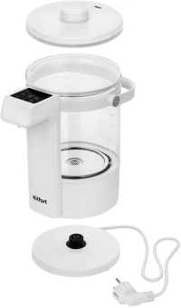 Термопот Kitfort КТ-2545 2.5л. 1500Вт белый - купить недорого с доставкой в интернет-магазине