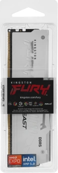 Память DDR5 16GB 6000MHz Kingston KF560C30BWEA-16 Fury Beast RGB RTL Gaming PC5-48000 CL30 DIMM 288-pin 1.4В kit single rank с радиатором Ret - цена, купить или заказать с доставкой в интернет-магазине Память DDR5 16GB 6000MHz Kingston KF560C30BWEA-16 Fury Beast RGB RTL Gaming PC5-48000 CL30 DIMM 288-pin 1.4В kit single rank с радиатором Ret - купить недорого с доставкой в интернет-магазине