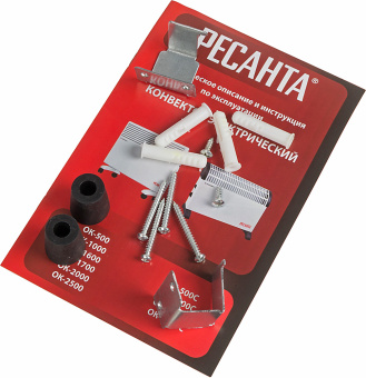 Конвектор Ресанта ОК-1700 1700Вт белый - купить недорого с доставкой в интернет-магазине