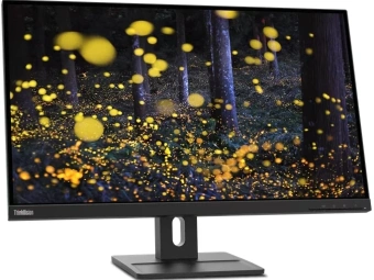 Монитор Lenovo 27" ThinkVision E27q-20 черный IPS LED 4ms 16:9 HDMI M/M матовая HAS Piv 1000:1 350cd 178гр/178гр 2560x1440 75Hz DP 2K 6.6кг - купить недорого с доставкой в интернет-магазине