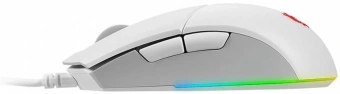 Мышь MSI Clutch GM11 белый оптическая 5000dpi USB 5but (S12-0401970-CLA) - купить недорого с доставкой в интернет-магазине