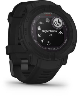 Смарт-часы Garmin Instinct 2 Solar 45мм 0.9" AMOLED корп.черный силикон рем.черный (010-02627-03) - купить недорого с доставкой в интернет-магазине