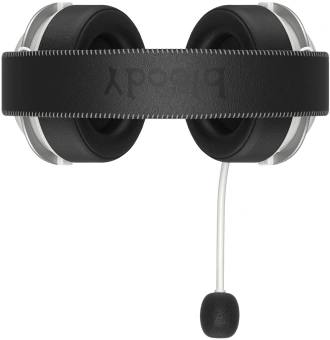 Наушники с микрофоном A4Tech Bloody MR590 Sports белый/черный 1.5м мониторные BT/Radio/3.5mm оголовье (MR590+ WIRED/SPORT WHITE) - купить недорого с доставкой в интернет-магазине