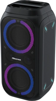 Минисистема Hisense Party Rocket 160 черный 160Вт USB BT - купить недорого с доставкой в интернет-магазине