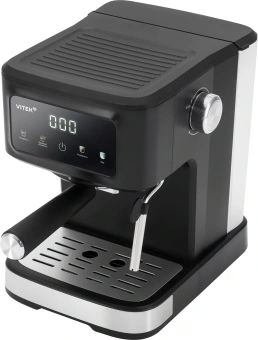 Кофеварка рожковая Vitek VT-CME1500 1100Вт черный - купить недорого с доставкой в интернет-магазине