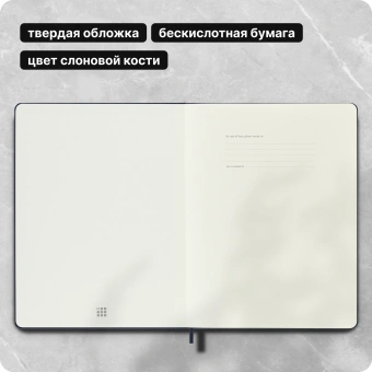 Блокнот Moleskine CLASSIC QP092B20 XLarge 190х250мм 192стр. нелинованный твердая обложка синий - купить недорого с доставкой в интернет-магазине