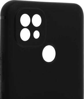 Чехол (клип-кейс) BoraSCO для Realme C21 черный (матовый) (40041) - купить недорого с доставкой в интернет-магазине