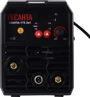 Сварочный полуавтомат Ресанта САИПА-175 инвертор MIG-MAG/ММА/TIG 5.5кВт - купить недорого с доставкой в интернет-магазине