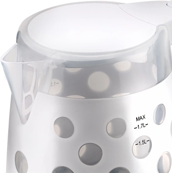 Чайник электрический Vitek VT-7048 1.7л. 2200Вт белый корпус: пластик - купить недорого с доставкой в интернет-магазине