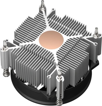 Устройство охлаждения(кулер) PcCooler R95-I Soc-1200/1700/1851 серебристый/черный 4-pin 31.2dB Al+Cu 95W 400gr Ret (R95-XXNIXX-GL) - купить недорого с доставкой в интернет-магазине