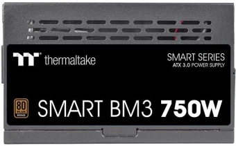 Блок питания Thermaltake ATX 750W Smart BM3 Gen.5 80+ bronze (20+4pin) APFC 120mm fan 12xSATA Cab Manag RTL - купить недорого с доставкой в интернет-магазине