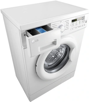 Стиральная машина LG F10B8MD класс: A загр.фронтальная макс.:5.5кг белый инвертор - купить недорого с доставкой в интернет-магазине