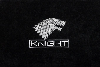 Кресло игровое Knight Wolf черный/серый с подголов. крестов. пластик - купить недорого с доставкой в интернет-магазине