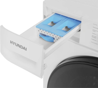 Стиральная машина Hyundai WFD8402 класс: A загр.фронтальная макс.:8кг (с сушкой) белый - купить недорого с доставкой в интернет-магазине