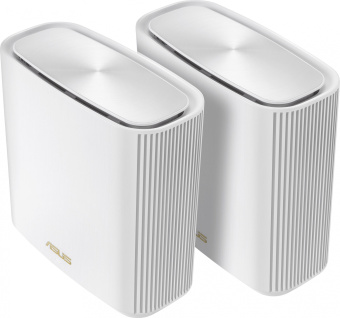 Бесшовный Mesh роутер Asus ZenWiFi XT9 (W-2-PK) AX7800 2.5GE/USB3.0 белый (упак.:2шт) - купить недорого с доставкой в интернет-магазине