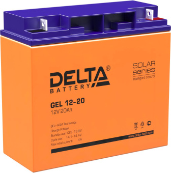 Батарея для ИБП Delta GEL 12-20 12В 20Ач - купить недорого с доставкой в интернет-магазине