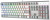 Клавиатура A4Tech Fstyler FS100 Neon механическая серый/белый USB for gamer LED (FS100) - купить недорого с доставкой в интернет-магазине