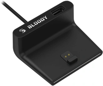 Мышь A4Tech Bloody R77 Ultra Dock черный оптическая 20000dpi беспров. USB 5but - купить недорого с доставкой в интернет-магазине