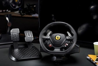 Руль ThrustMaster T80 RW FERRARI 488 GTB EMEA VERSION (4160672) - купить недорого с доставкой в интернет-магазине