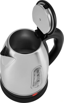 Чайник электрический Vitek VT-WK1085 1.8л. 1700Вт черный/серебристый корпус: металл - купить недорого с доставкой в интернет-магазине