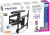 Кронштейн для телевизора Kromax ATLANTIS-60 черный 26"-65" макс.40кг настенный поворотно-выдвижной и наклонный - купить недорого с доставкой в интернет-магазине