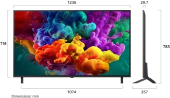Телевизор LED LG 55" 55QNED85B6C.ARUG черный титан 4K Ultra HD 120Hz DVB-T2 DVB-C DVB-S2 USB WiFi Smart TV - купить недорого с доставкой в интернет-магазине