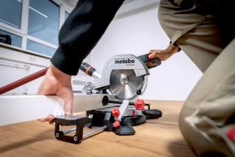 Торцовочная пила Metabo KS 216 M 1100Вт 5000об/мин d=216мм - купить недорого с доставкой в интернет-магазине