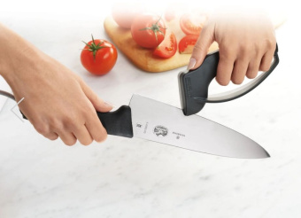 Точилка для кухон.ножей Victorinox (7.8715) 135мм серый блистер - купить недорого с доставкой в интернет-магазине