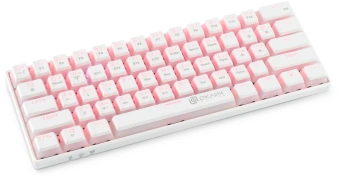 Клавиатура Оклик K763W механическая белый USB беспроводная BT/Radio Multimedia for gamer LED (1920562) кабель 1.5м - купить недорого с доставкой в интернет-магазине