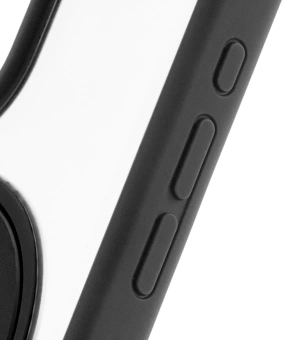 Чехол (клип-кейс) uBear для Apple iPhone 16 Pro Clip 360 with MagSafe черный (CS439BL63PRG-I24M) - купить недорого с доставкой в интернет-магазине