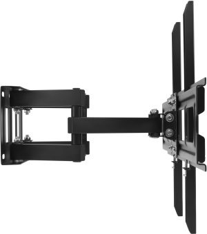 Кронштейн для телевизора Buro MF3 черный 32"-70" макс.40кг настенный поворотно-выдвижной и наклонный - купить недорого с доставкой в интернет-магазине