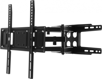 Кронштейн для телевизора Ultramounts UM908 черный 32"-75" макс.40кг настенный поворотно-выдвижной и наклонный - купить недорого с доставкой в интернет-магазине