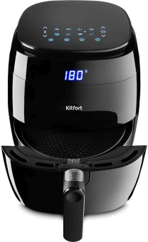 Аэрогриль Kitfort КТ-2202 3.2л 1500Вт черный - купить недорого с доставкой в интернет-магазине